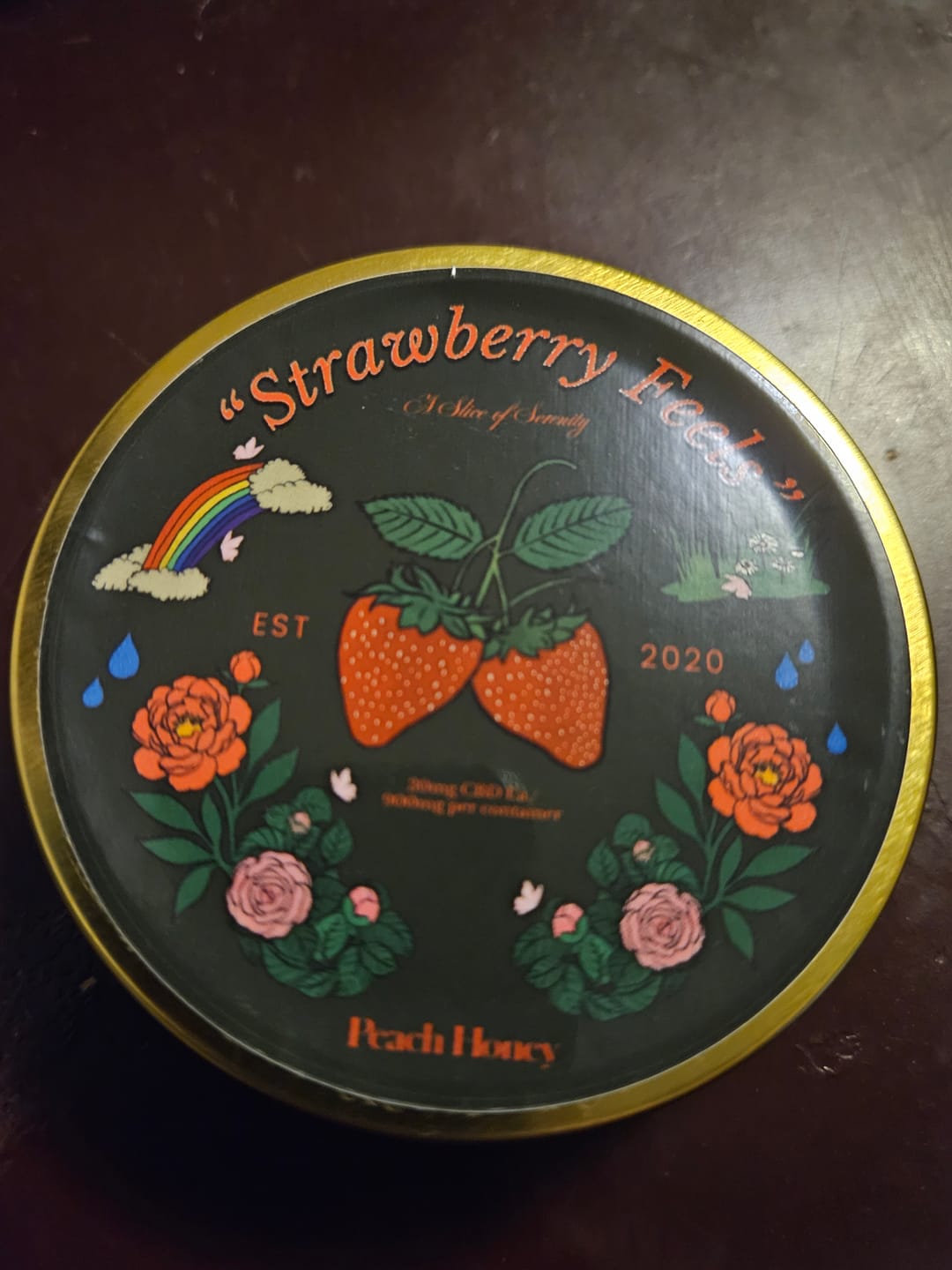 Customer photo review of "Strawberry Feels" CBD Gummies