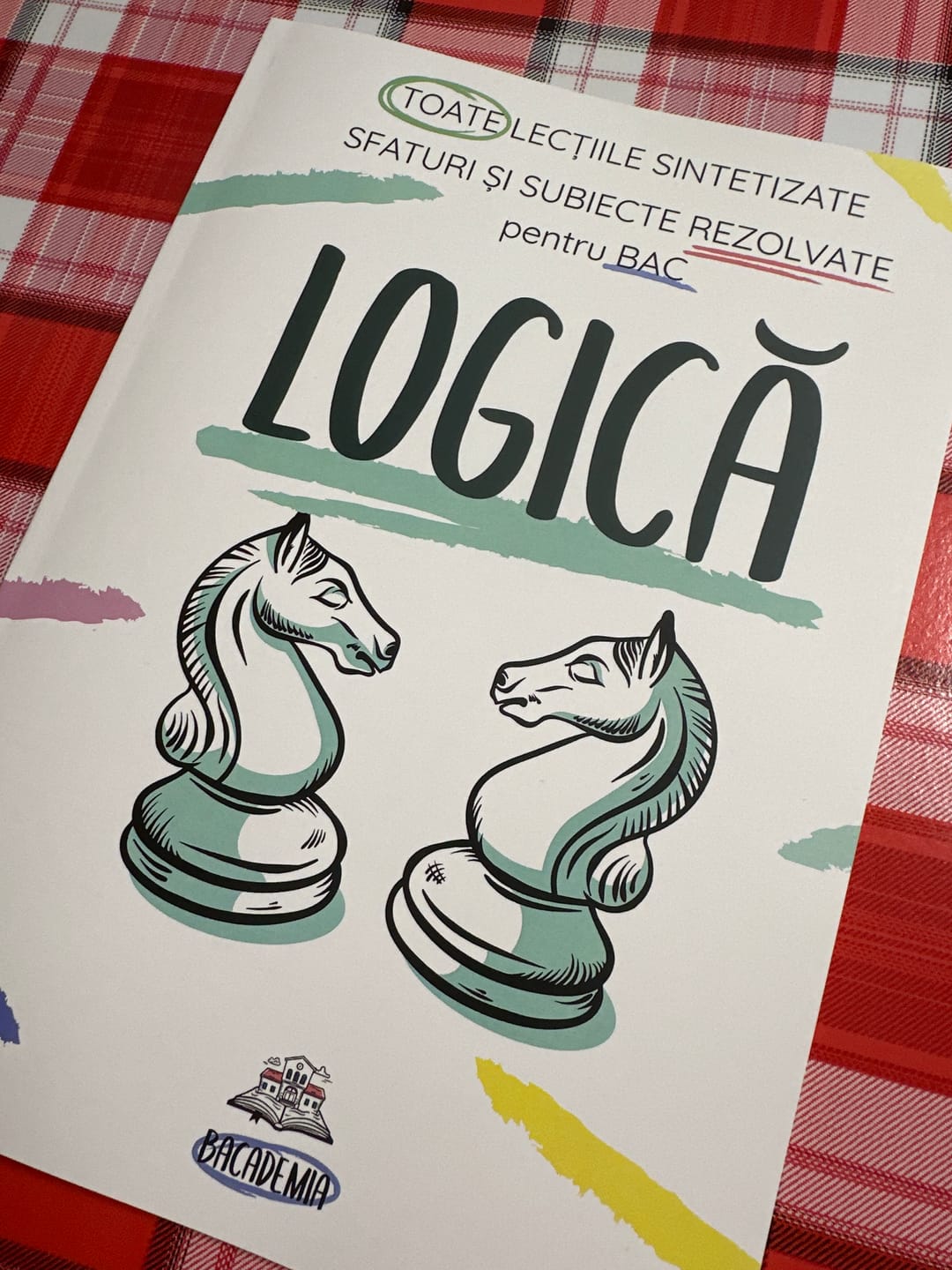 Customer photo review of Carte Logică Bacalaureat Bacademia