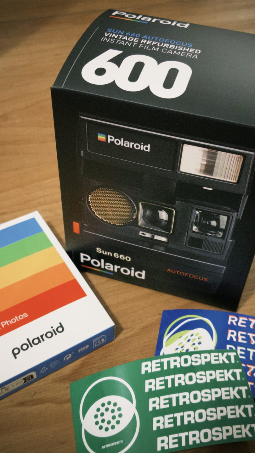 Customer photo review of Polaroid 600 Color Instant Film