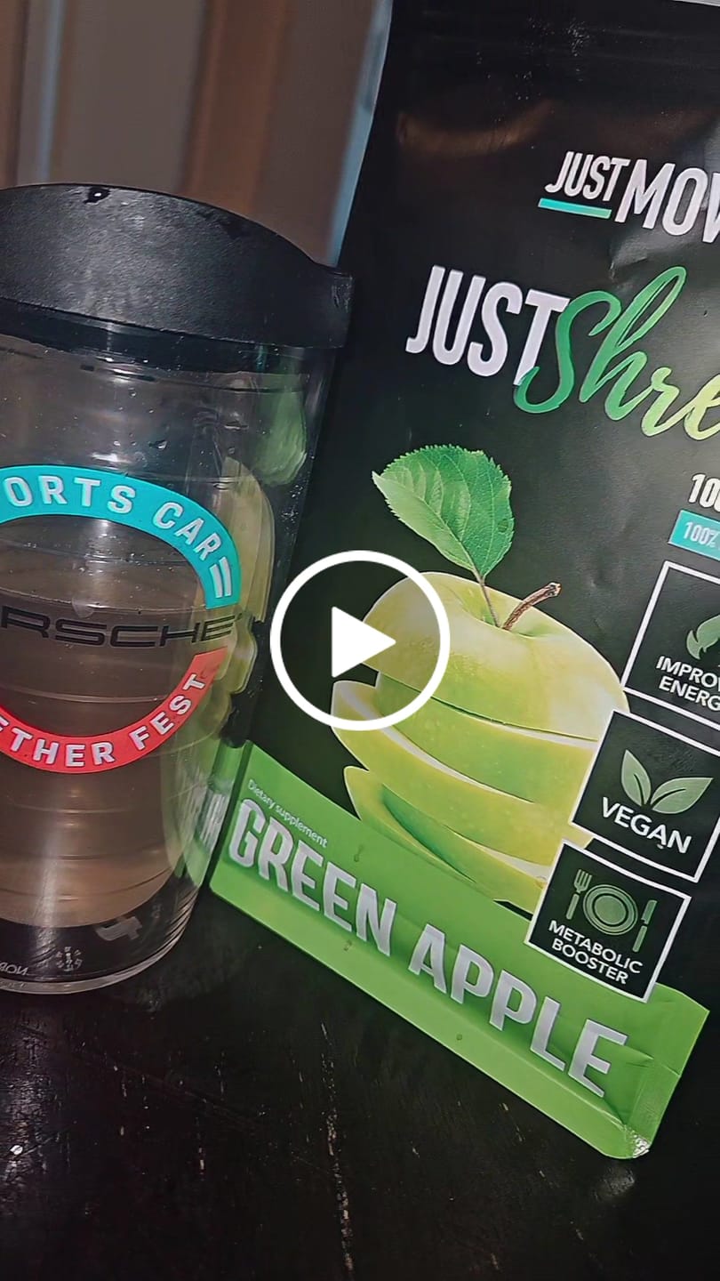 Customer video review of Just Shred - Green Apple Fat Burner