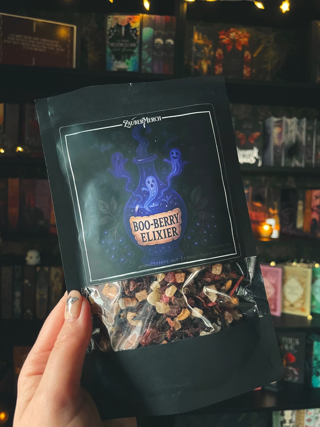 Customer photo review of Boo-Berry Elixier – Früchtetee mit intensivem Beeren Geschmack | Halloween Tee