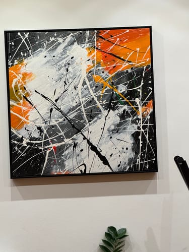 Customer review photo for Abstract Expressionist Art #AEA009