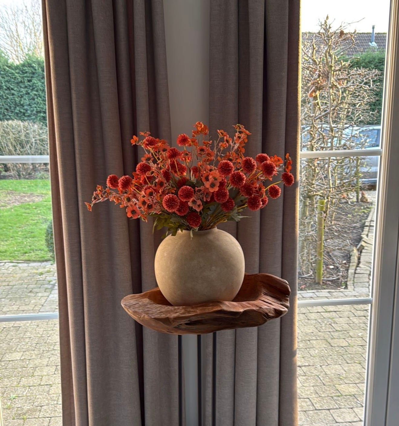 Customer photo review of Wax Arrangement - Terracotta
