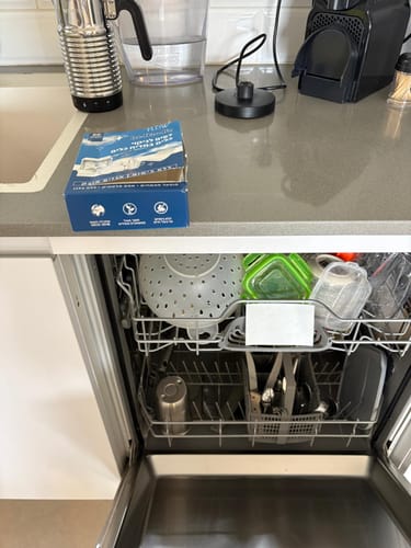 Customer photo review of דפי ניקוי למדיח