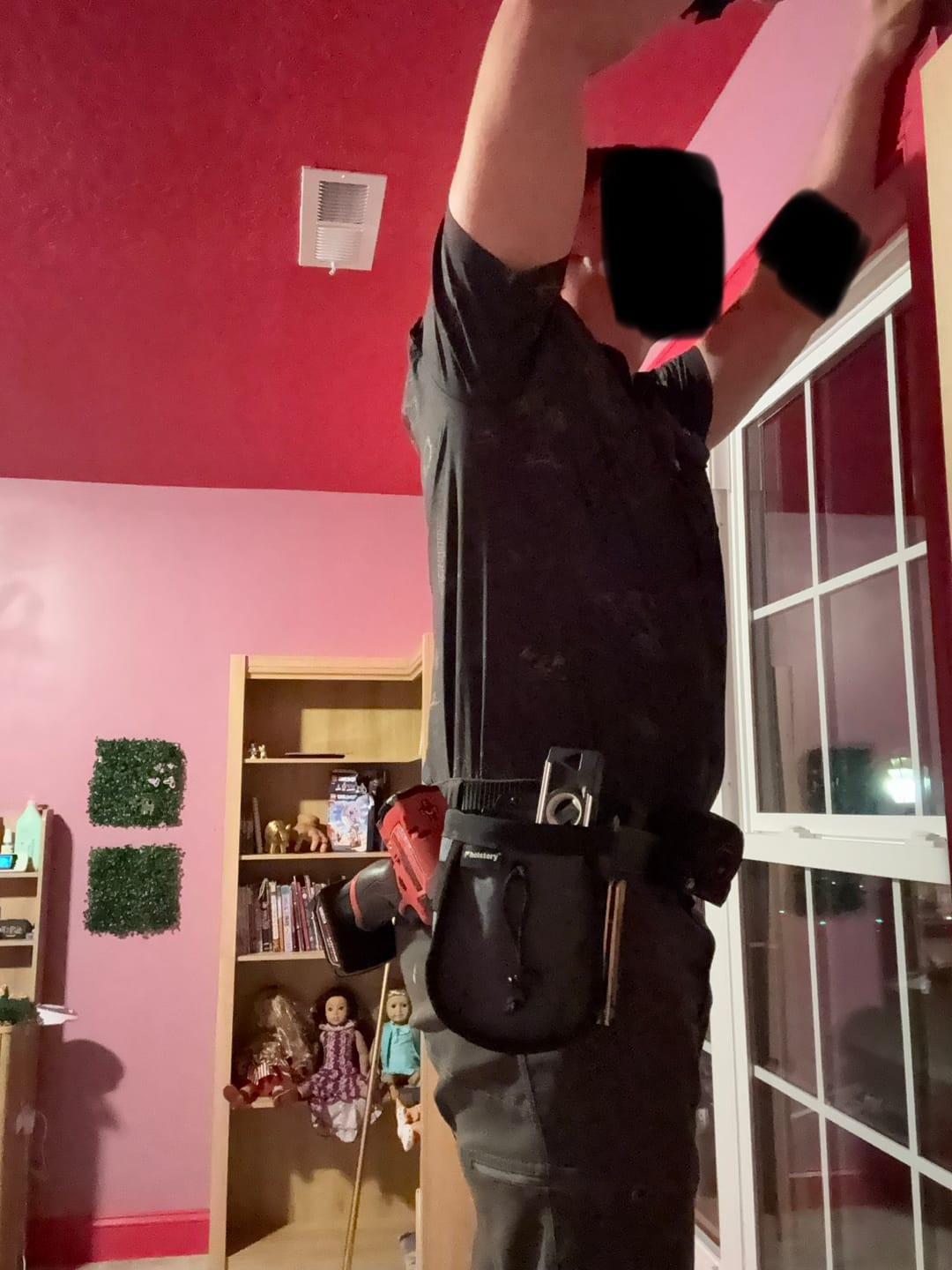 Customer photo review of Joey Pouch | Clip-On Tool & Hardware Pouch