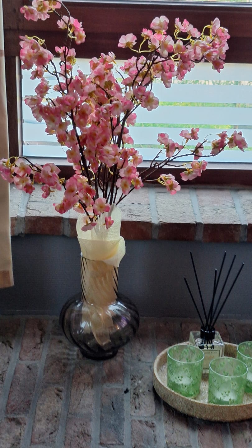 Customer photo review of Zijden Bloesem - Fuchsia roze