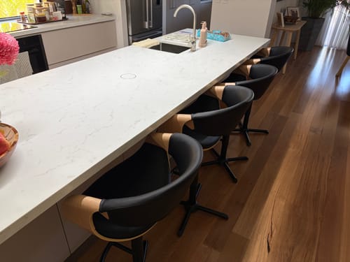 Customer photo review of Max Kitchen Bar Stool