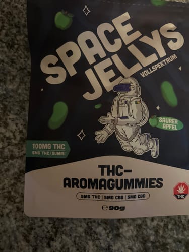 Customer photo review of THC Spacejellies Vollspektrum
