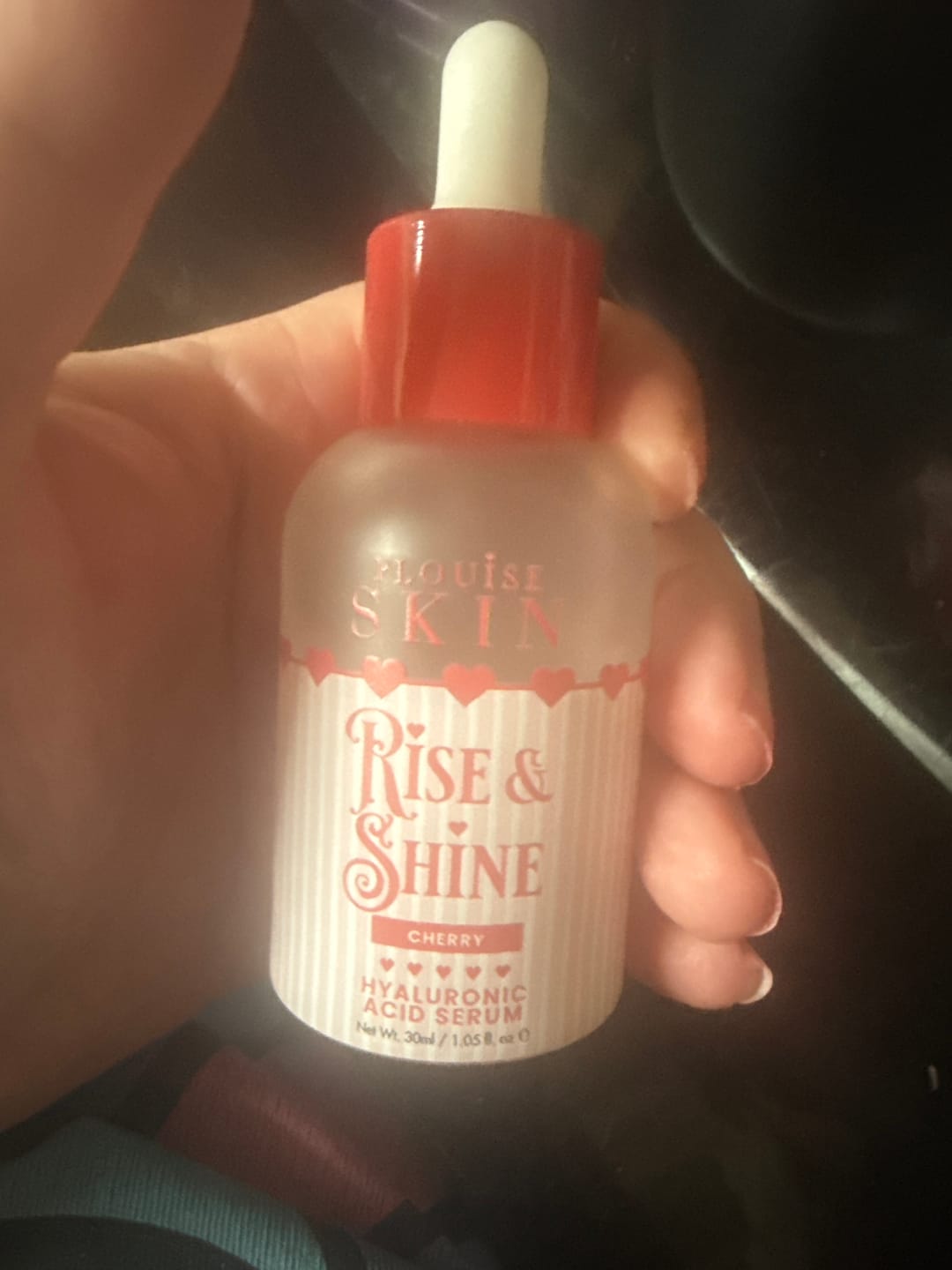 Customer photo review of P.Louise Rise & Shine Hyaluronic Acid Serum