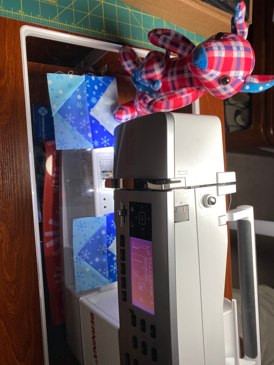Customer photo review of Custom Sewing Machine Insert