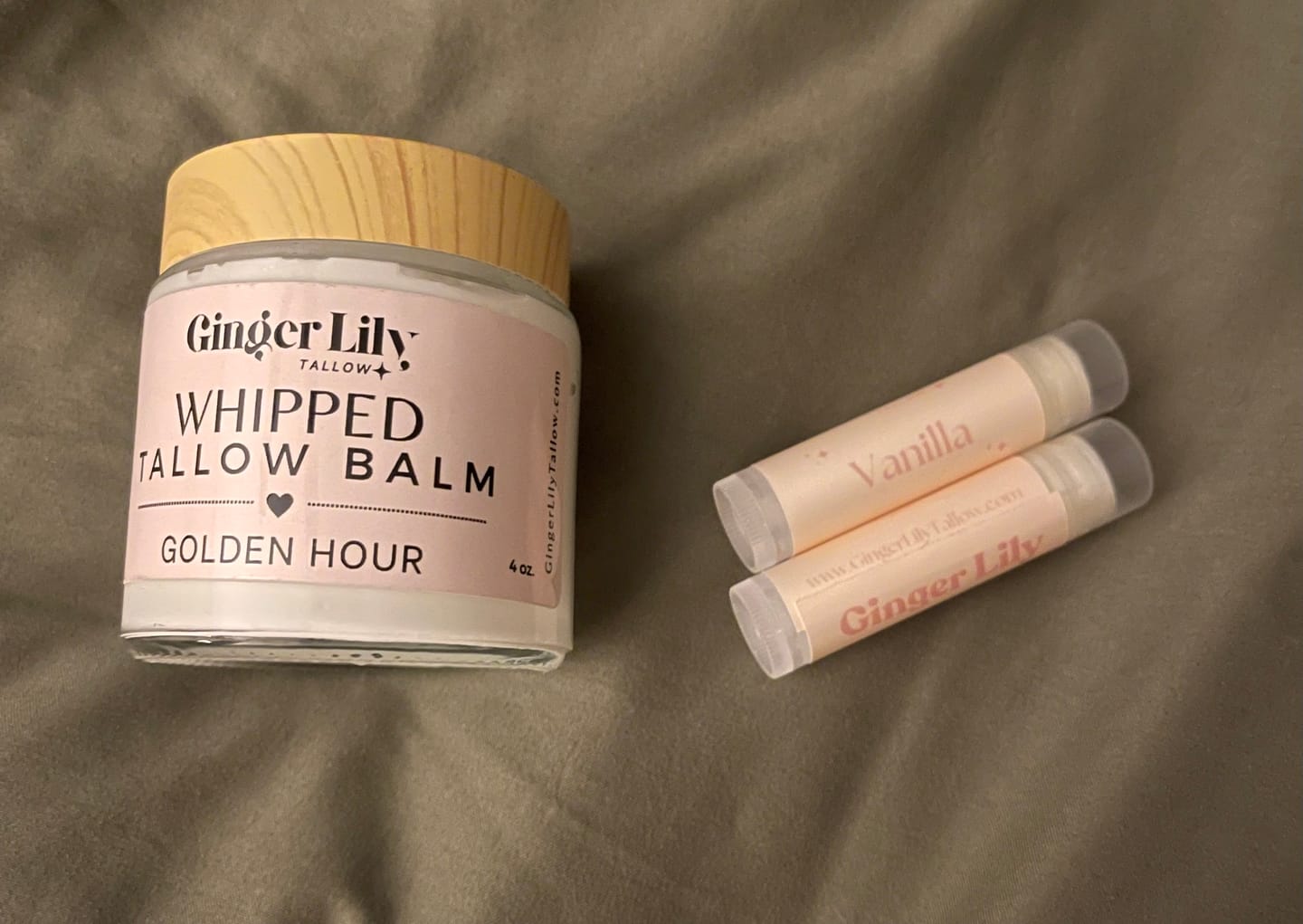Customer photo review of Organic Whipped Tallow Balm