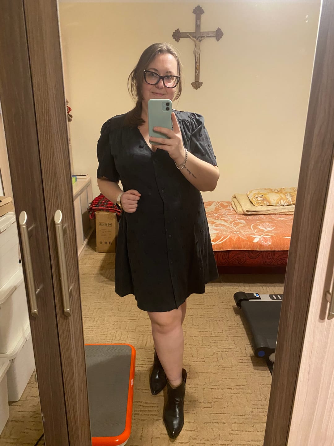 Customer photo review of Sukienka ALURA CORAZÓN NEGRO