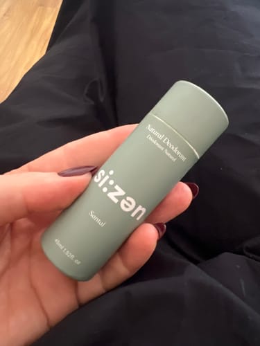 Customer photo review of Aluminium Free Natural Deodorant – Santal | Si:zen Naturals