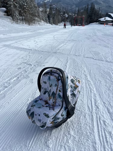 Customer photo review of Winter GlizCover™ - Call of the Mountains (Ochre)