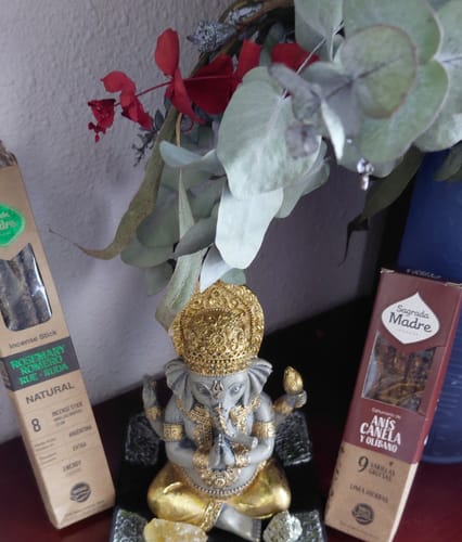 Customer photo review of Figura Espiritual Ganesha || Abundancia - Protección Divina