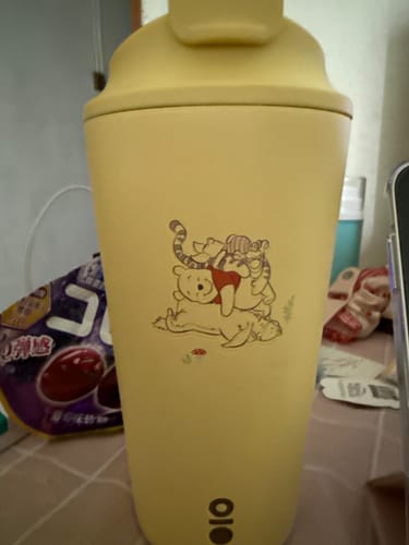 Customer photo review of Disney Pooh’s Adventure Sense Coffee Cup Large