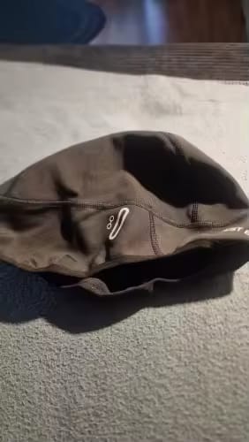 Customer photo review of West Cap – Thermal Fleece & Ice Silk Helmet Liner