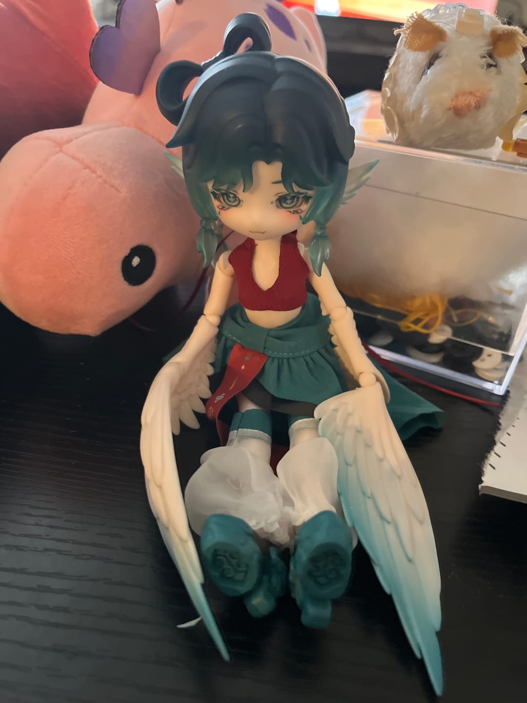 Customer photo review of Luluya Cloud Feather Pavilion Series Action Figure BJD Blind Box