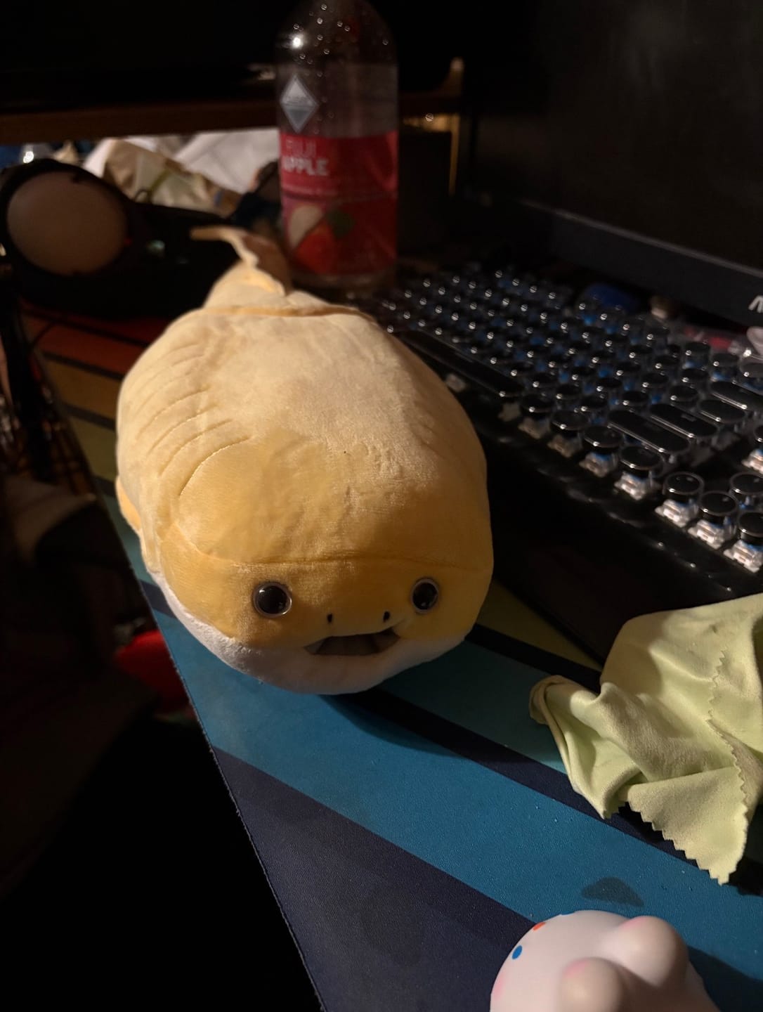 Customer photo review of Sacabambaspis Prehistoric Fish Soft Stuffed Plush Toy