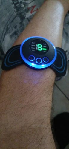 Customer photo review of Masajeador muscular portátil
