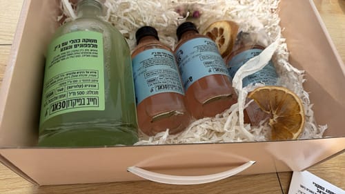 Customer photo review of שלישיית ג'ין ליצ'י ורדים