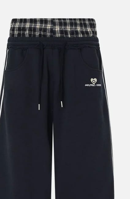 Customer photo review of Aelfric Eden Double Waist Baggy Sweatpants
