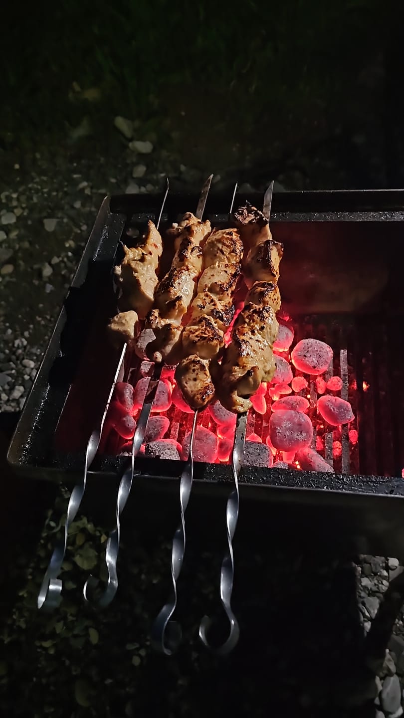 Customer photo review of Grillfächer Geschenk