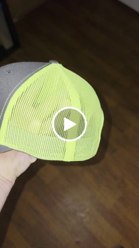Customer video review of Richardson 112 Genuine Leather Patch Hats Laser Engraved