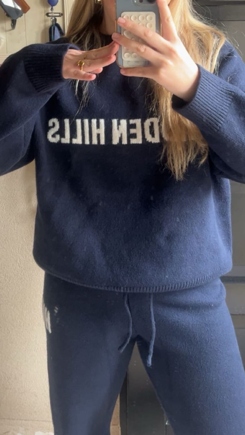 Kundenfoto-Bewertung von STRICKPULLOVER NAVY
