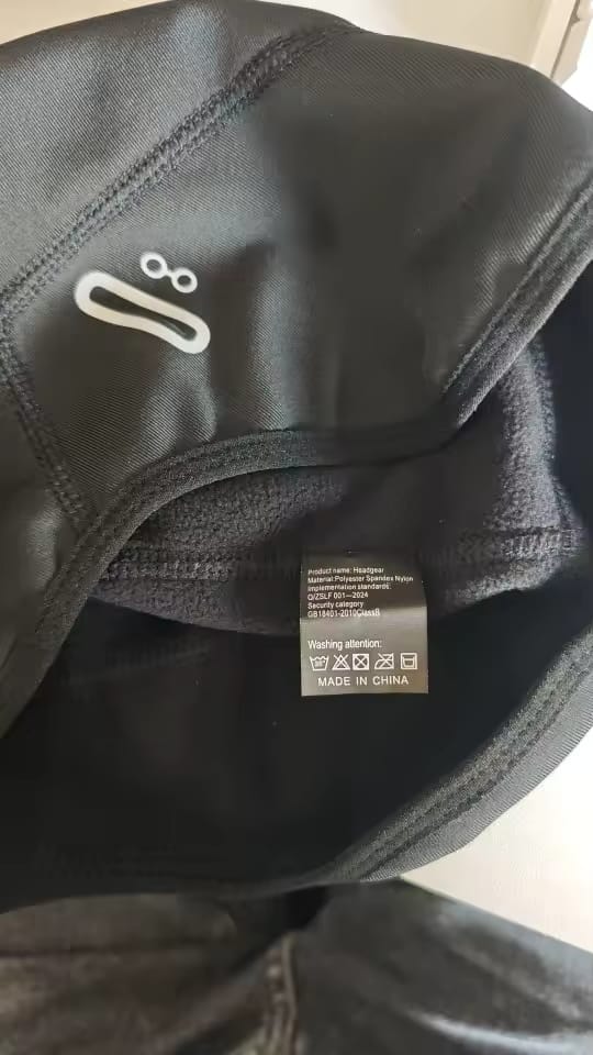 Customer photo review of Fahrrad-Unterziehhaube – Thermo-Fleece & Sommer