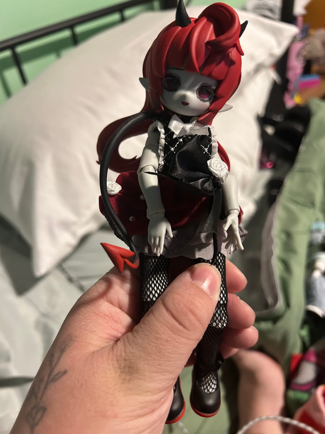 Customer photo review of Cooze Devil Horns Series 1/8 Action Figure BJD Blind Box