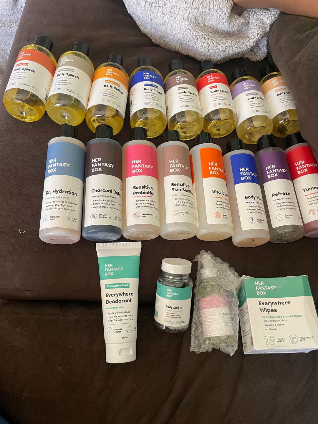 Customer photo review of The Everything Body Care Bundle