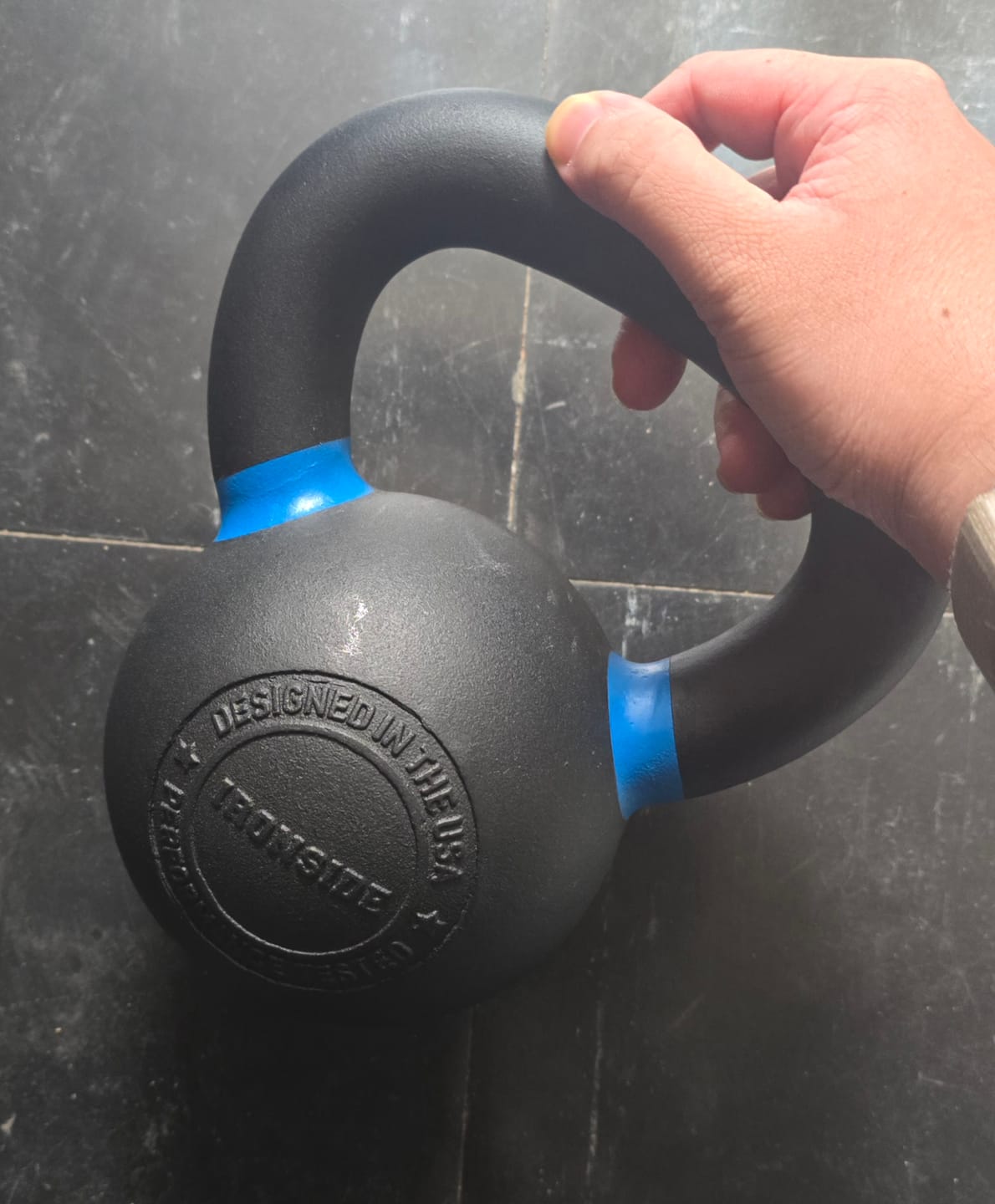 Customer photo review of Kettlebell Premium (4 a 92 kg) IRONSIDE