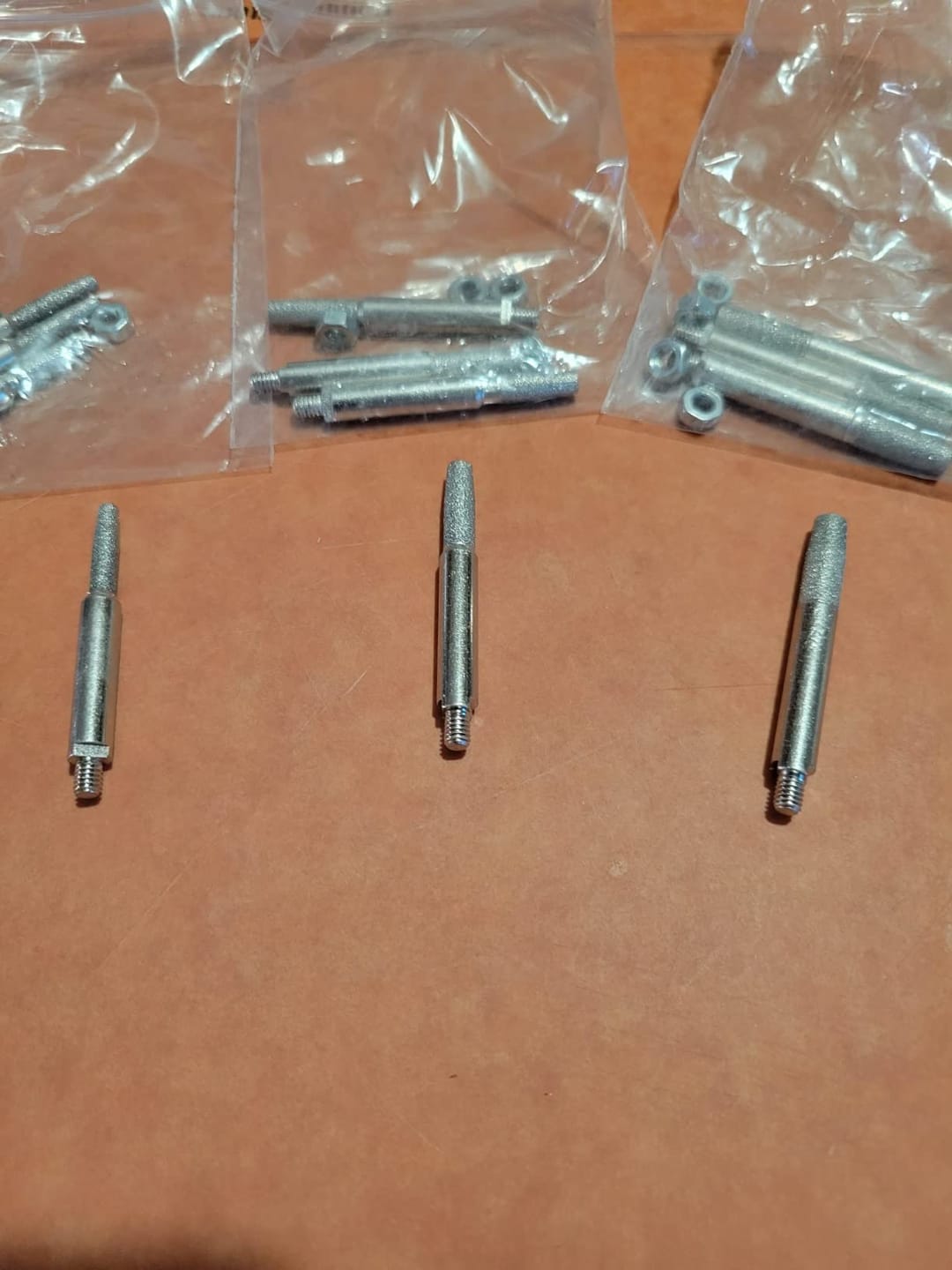 Customer photo review of 12-Piece Set Replacement Sharpening Head for Manual Chainsaw Sharpener Jig