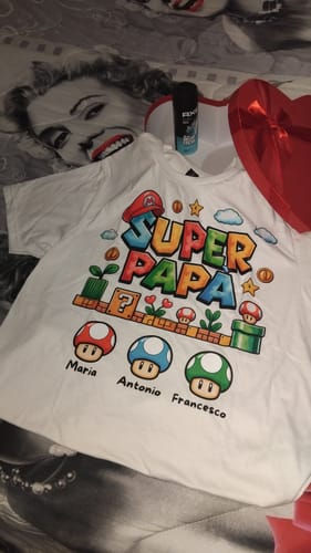 Customer photo review of Super Papà - Personalizzabile