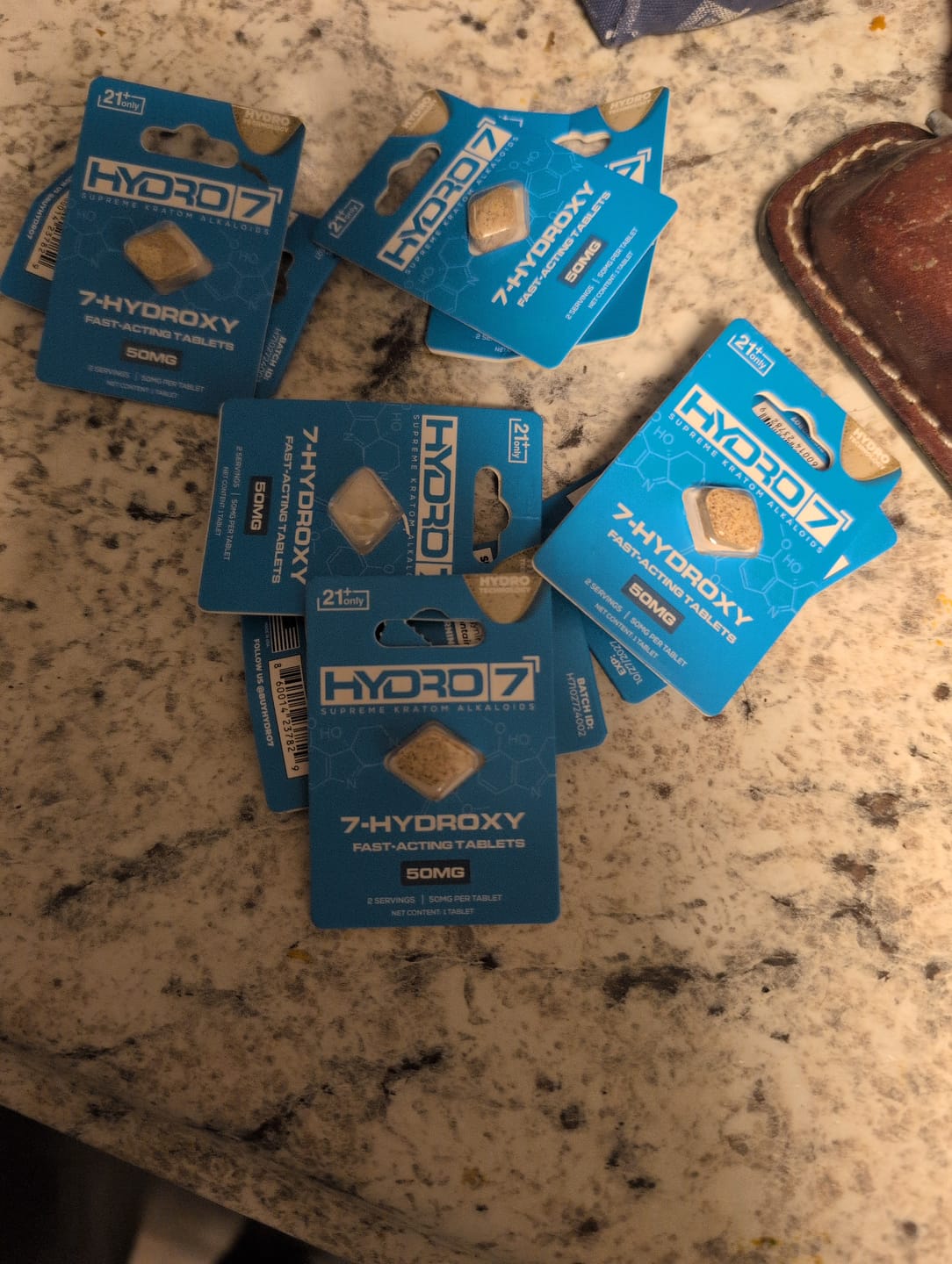 Customer photo review of 7-OH Tablet - 50MG - (1 Count)