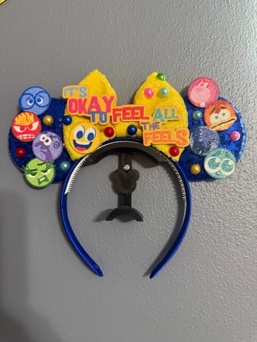 Customer photo review of All Feelings Mickey Ears