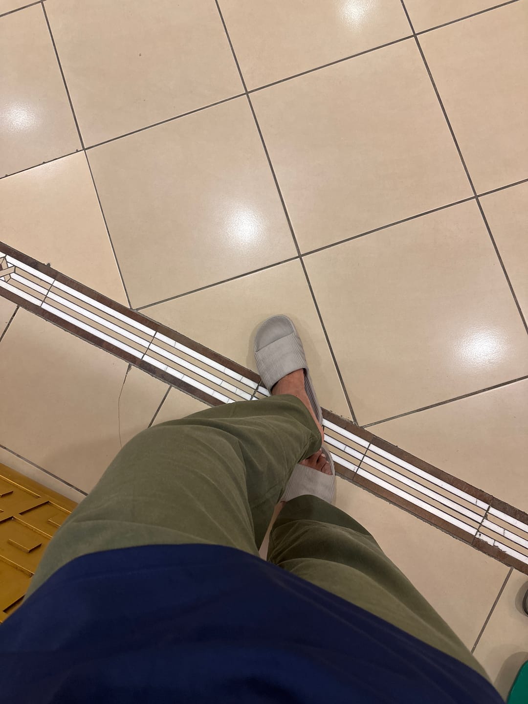 Customer photo review of Wide Leg Relaxed Cotton Pants