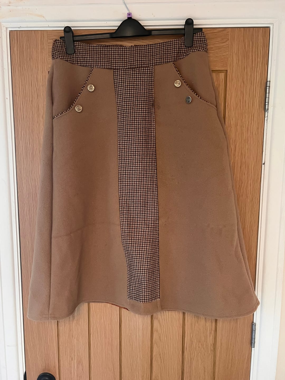 Customer photo review of Paisley Jacquard Lining Fabric