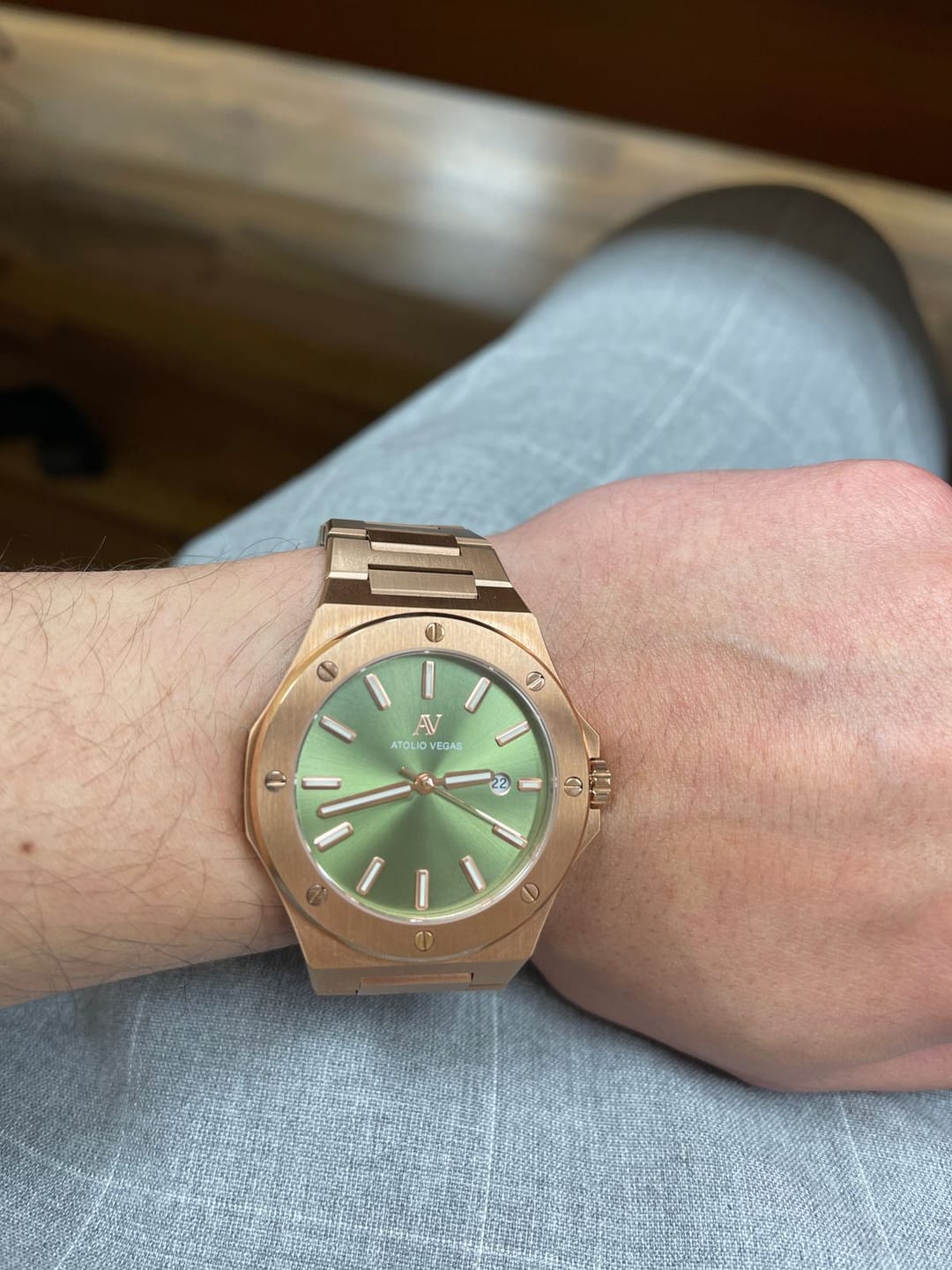 Customer photo review of ZOLTEN - ROSE GOLD