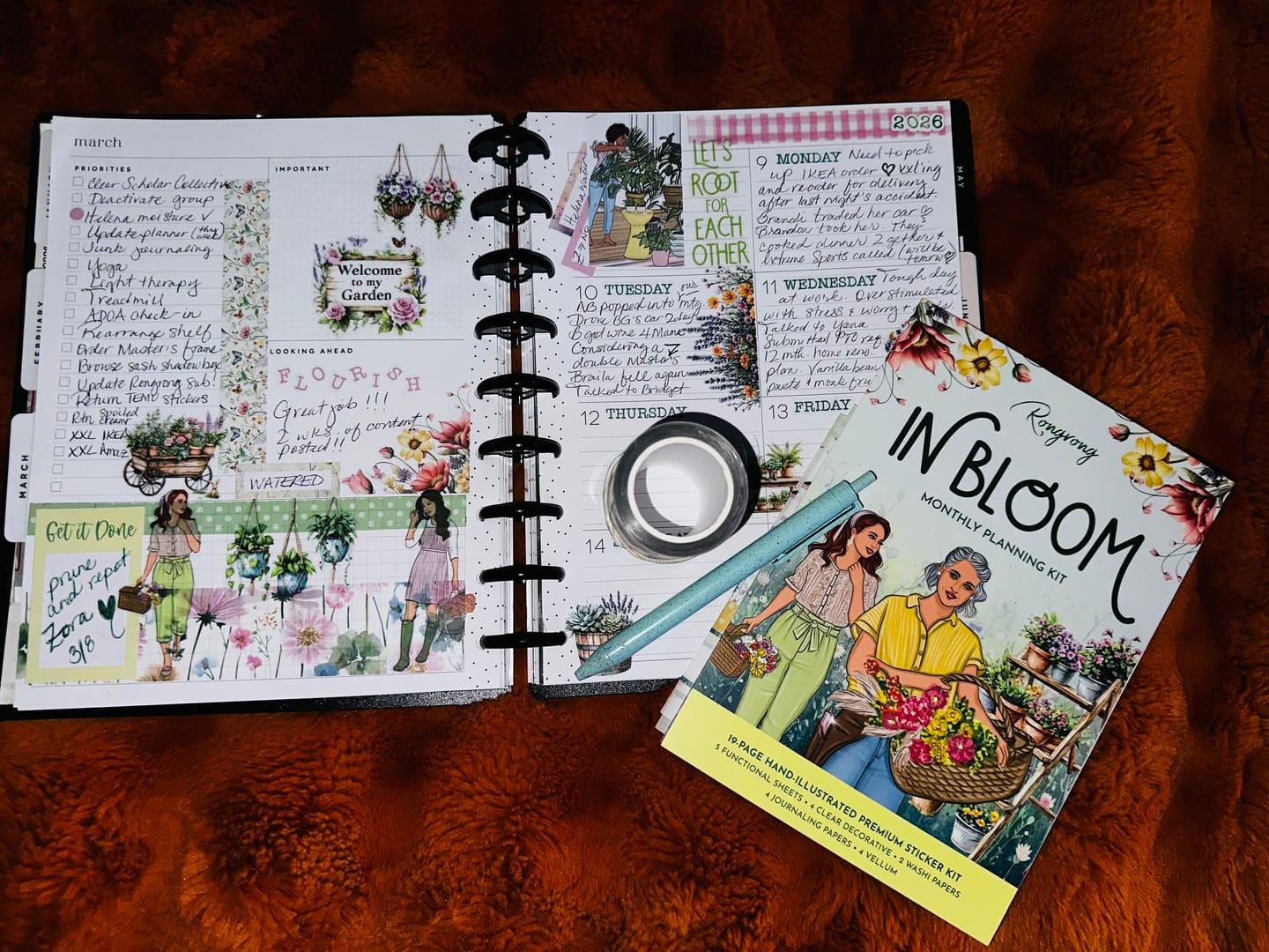 Customer photo review of Monthly Planning Kit Subscription - 2026