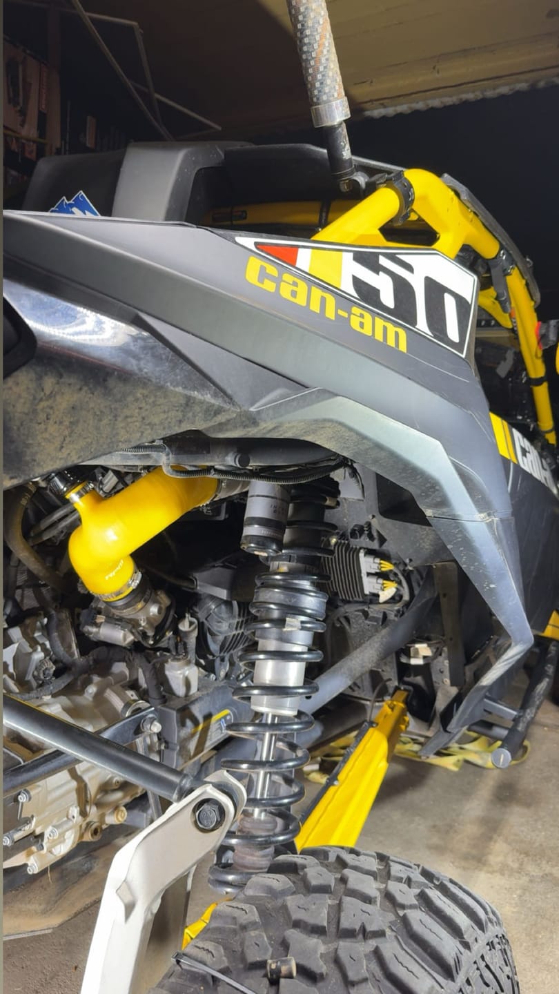 Customer photo review of RPM Can-Am Maverick R Blow Off Valve (BOV) Kit 2024+