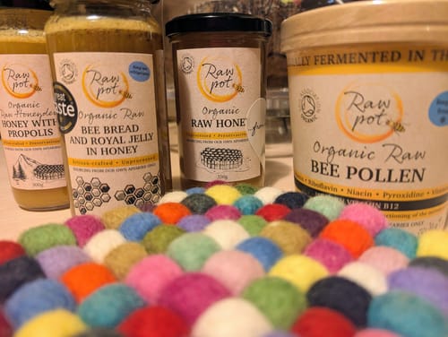 Customer photo review of Organic Honeydew Honey With Propolis