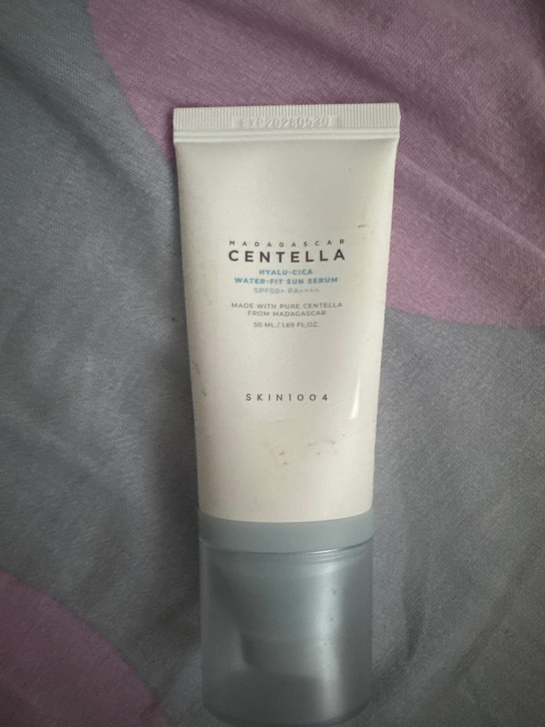 Customer photo review of Saules aizsargserums SKIN1004 Madagascar Centella Hyalu-Cica Water-Fit Sun Serum SPF50+ PA++++