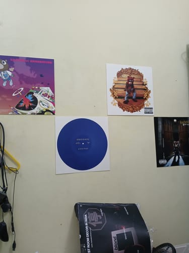 Customer photo review of PLAYLIST - ALBUM COVER PRINTS - CUSTOM WALL COLLAGE POSTERS