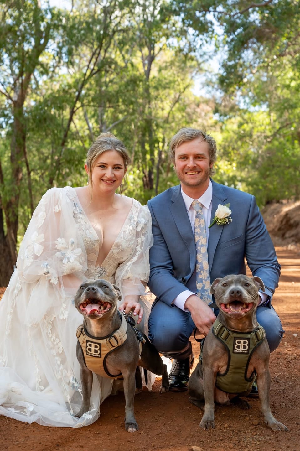 Customer photo review of Comfort Premium Harness | Non Restrictive - Khaki