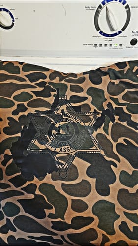 Customer photo review of Custom Heavyweight Camo-Styled Hoodie - IND4000