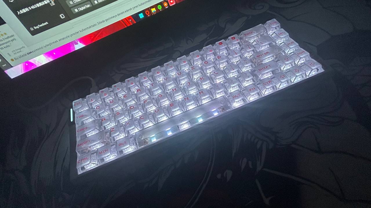 Customer photo review of ATK RS6 Air Klavye (Manyetik Switch / HE)