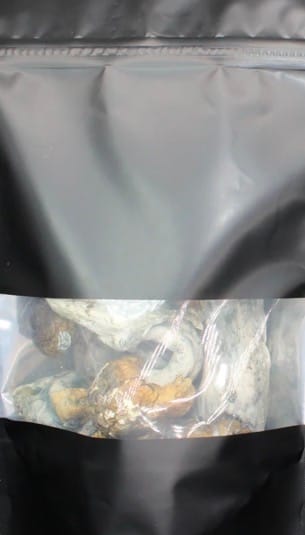 Customer photo review of Non Detect Raw Mushrooms