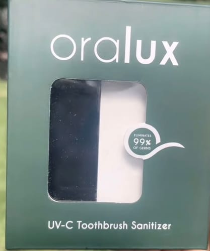Customer photo review of Oralux UV Toothbrush Sanitizer